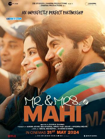 Download Mr. & Mrs. Mahi 2024 Hindi Movie 1080p 720p 480p HDCAMRip